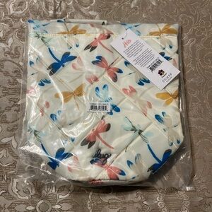 NWT! Lug Tumbler Storage Pouch in Dragonfly Multi